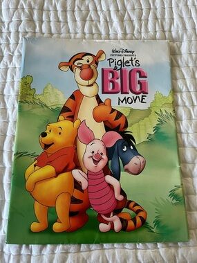 Disney Piglet's Big Movie Poster - Pink, Yellow, Orange, Green, Blue